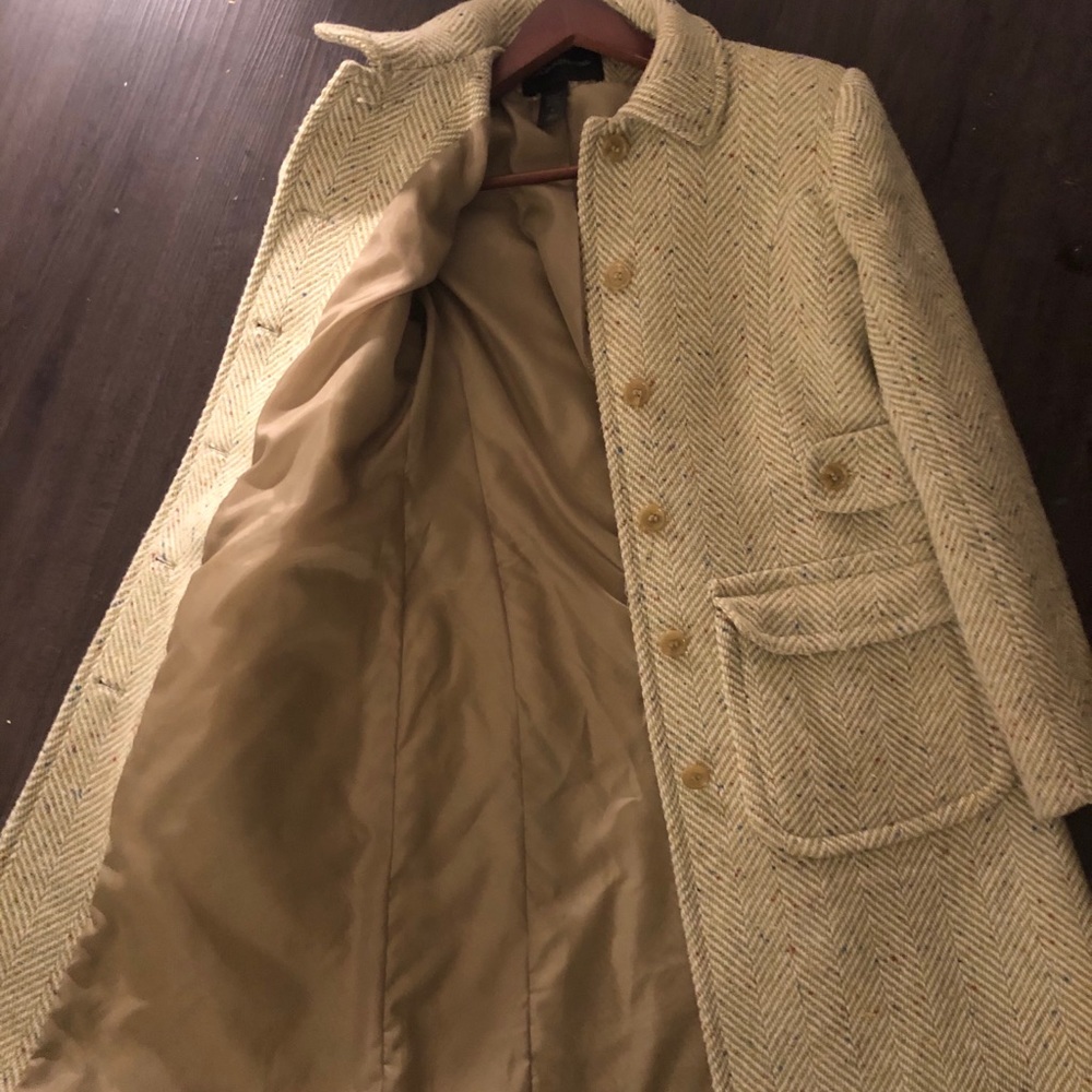 Moda International Light Green Peacoat